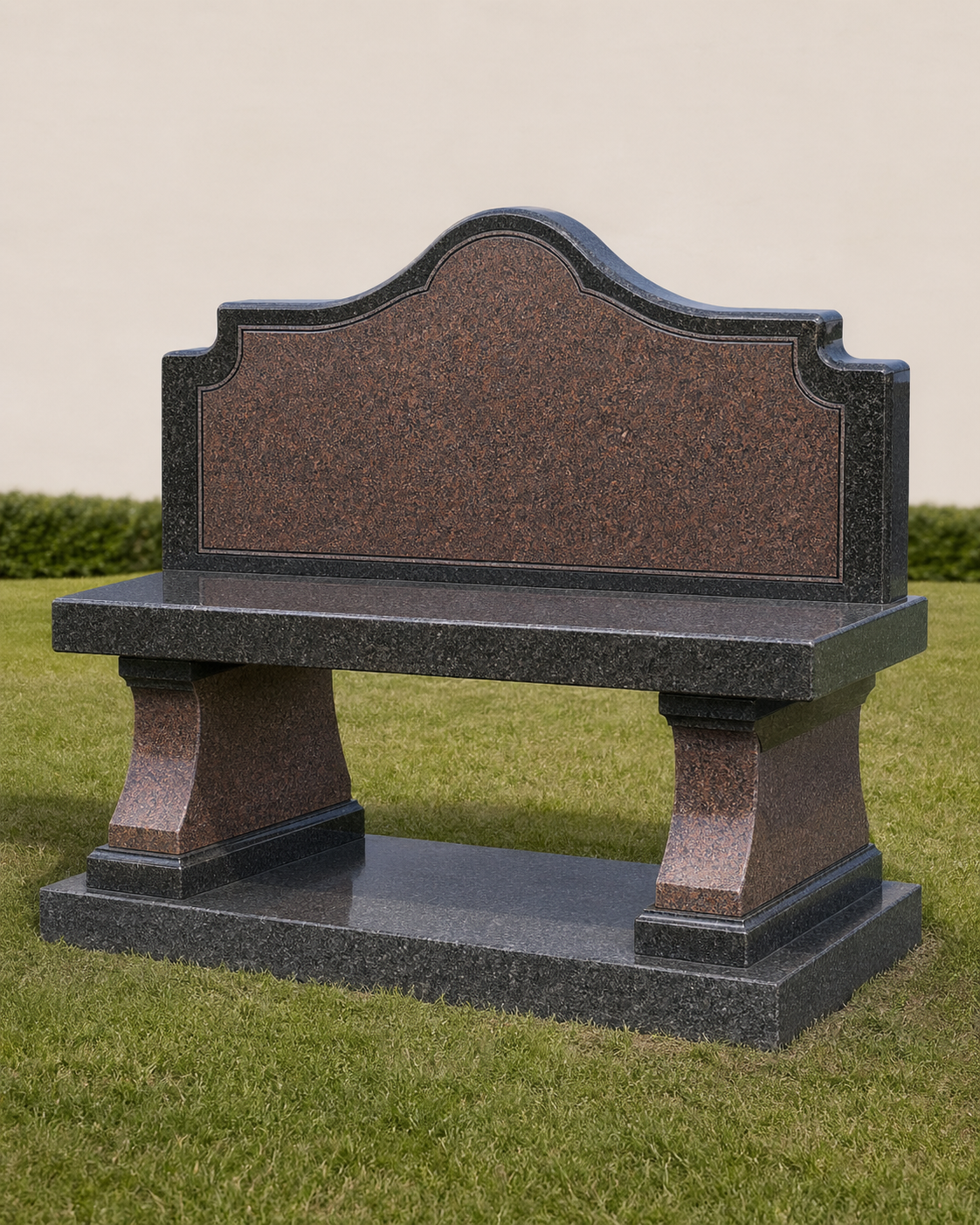 Granite Custom/Personalized Bench hand-carved by Personalized Bench Shop in NJ — image 1